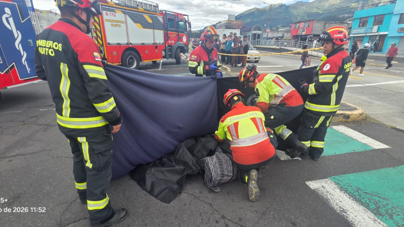 Otra persona muere atropellada en Quito