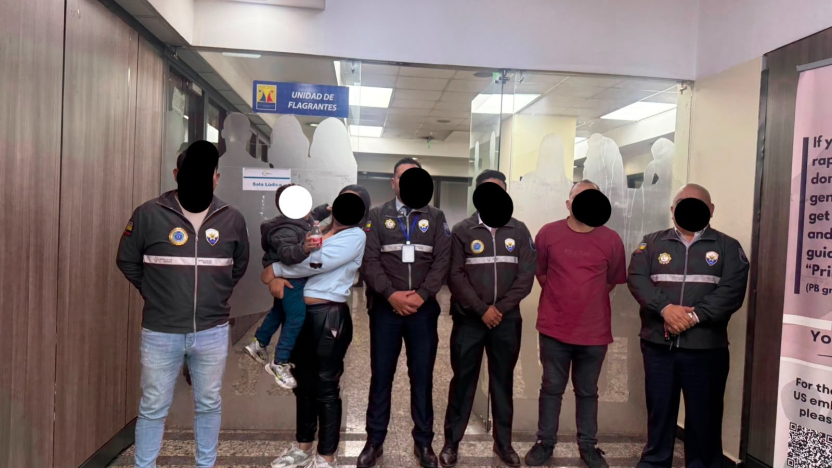 Localizan en Quito a niño desaparecido en Colombia