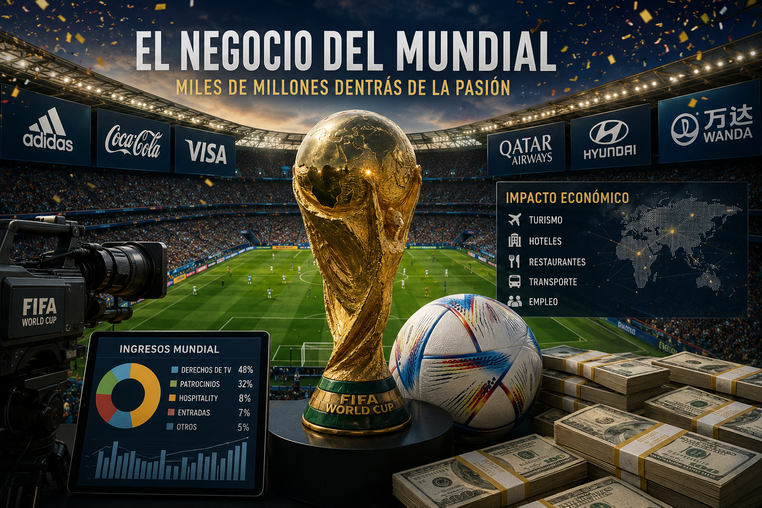El gigantesco negocio que se esconde detrás de la Copa del Mundo