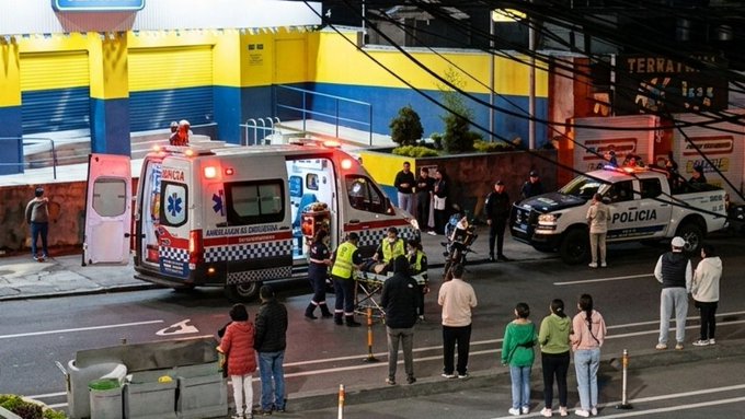 Empleado de supermercado fue asesinado durante asalto armado en el norte de Quito