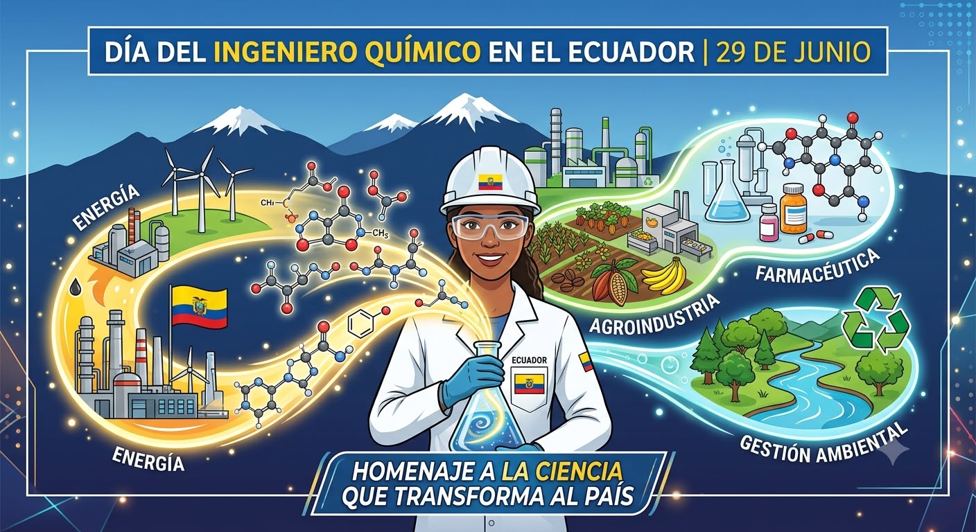 Ecuador celebra el Día del Ingeniero Químico