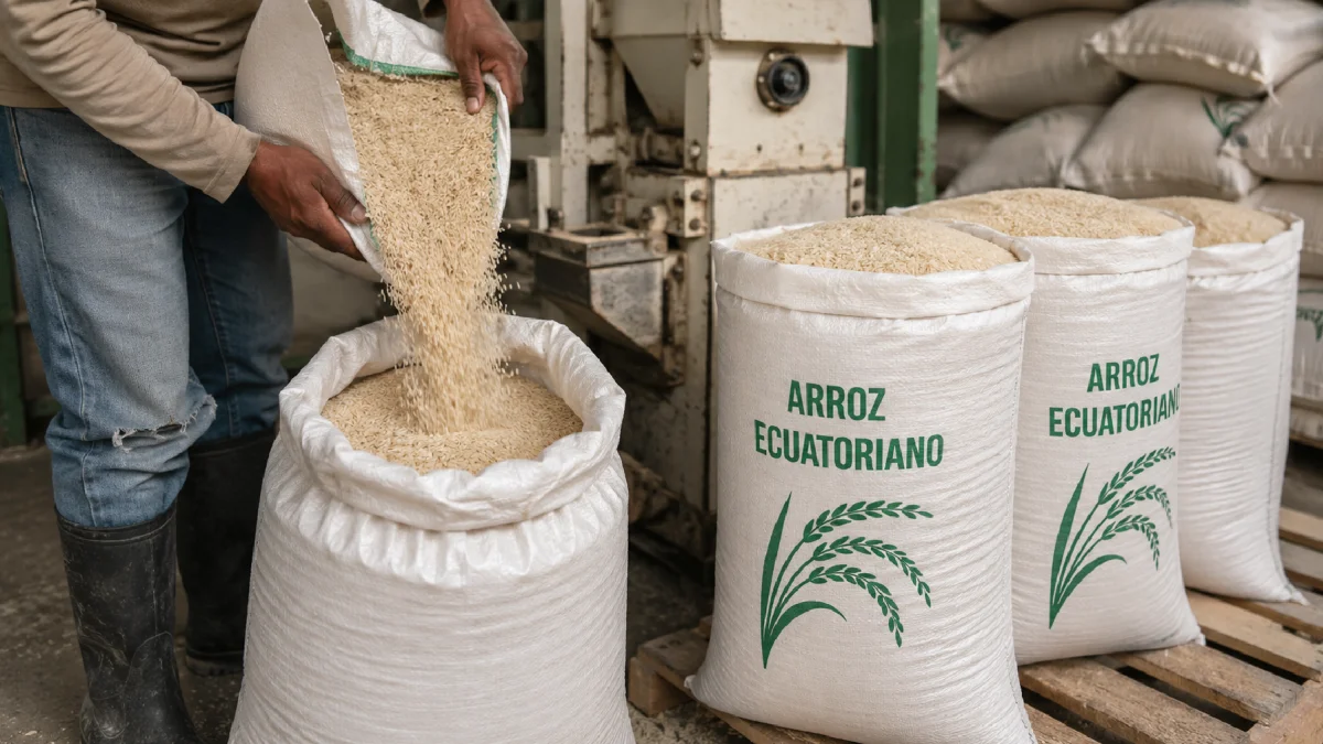 Ecuador reanudará exportaciones de arroz a Colombia