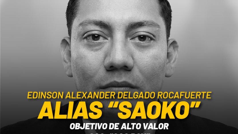 Gobierno ofrece USD 1 millón por información sobre líder de Sao-Box