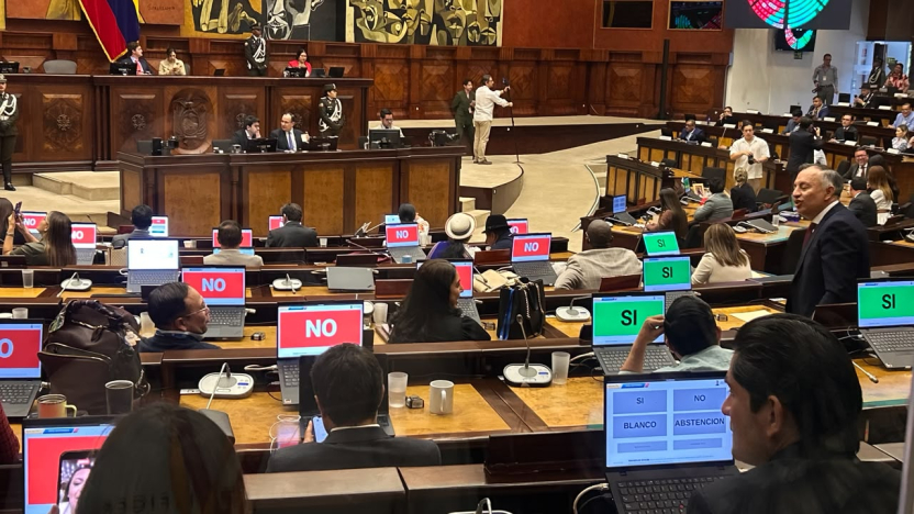Asamblea archiva juicio político contra la exministra Inés Manzano