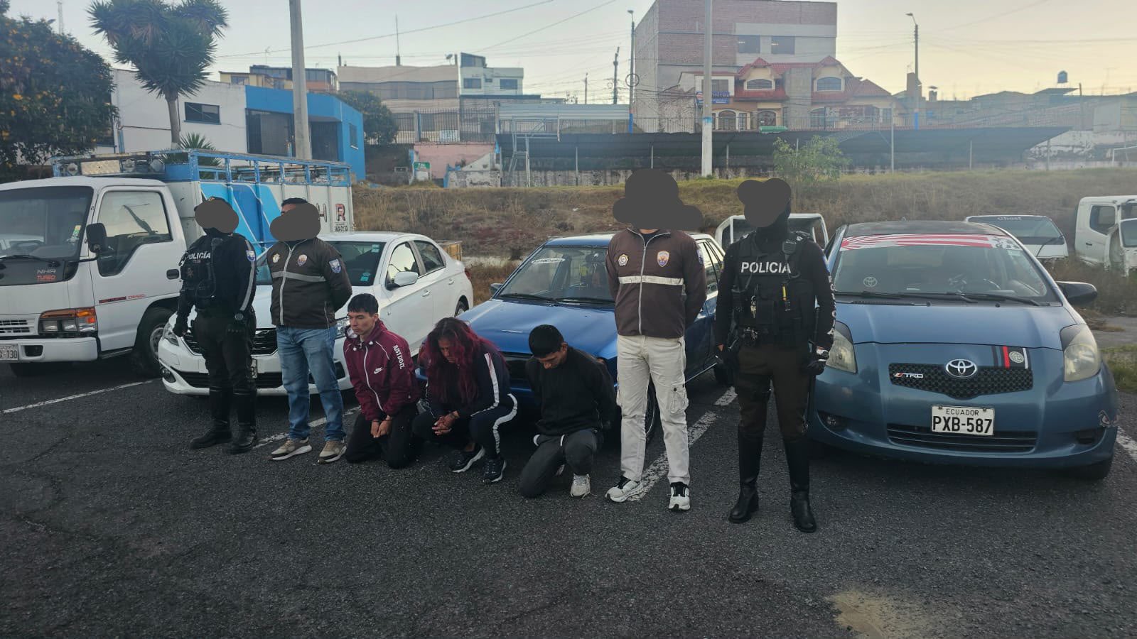 Desarticulan célula de Los Lobos en Ambato