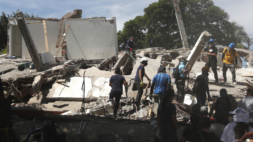 Colombia: cifra de muertos tras terremoto se eleva a 312