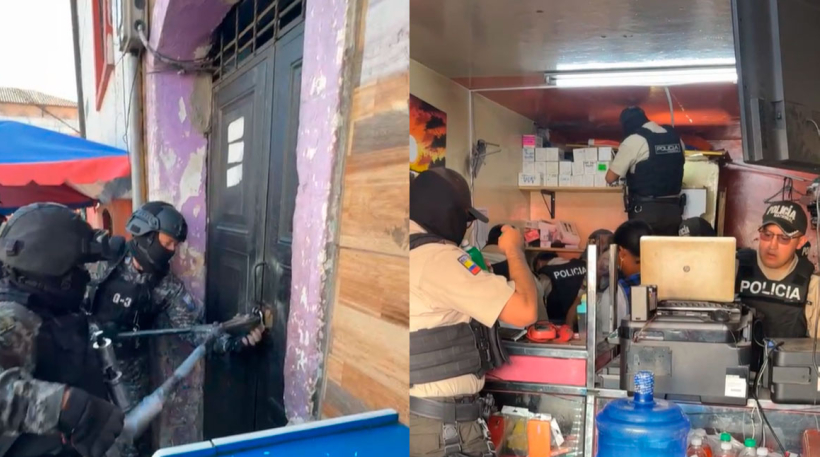 Policía encuentra inmueble vinculado a Colón Pico durante operativo en Quito