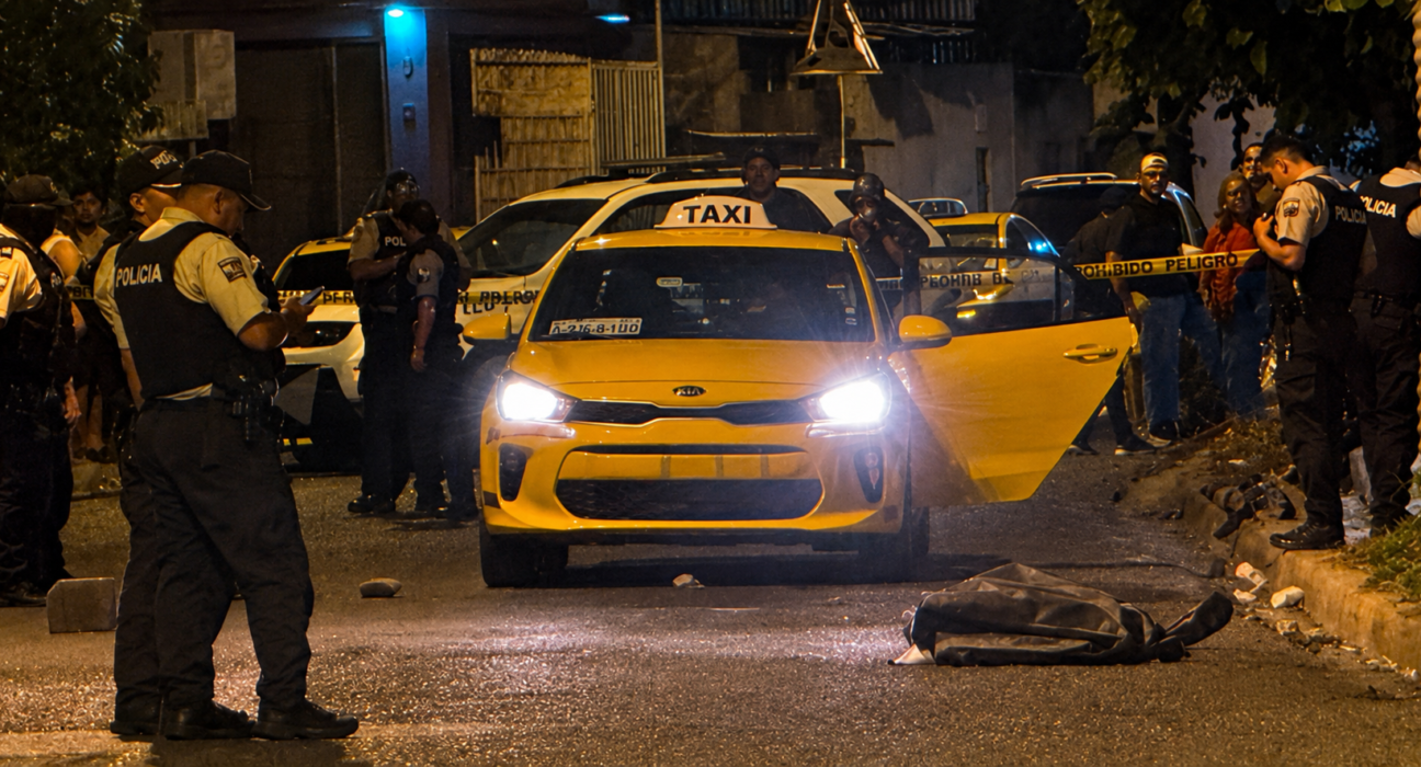 Taxista y pasajero son asesinados en Machala