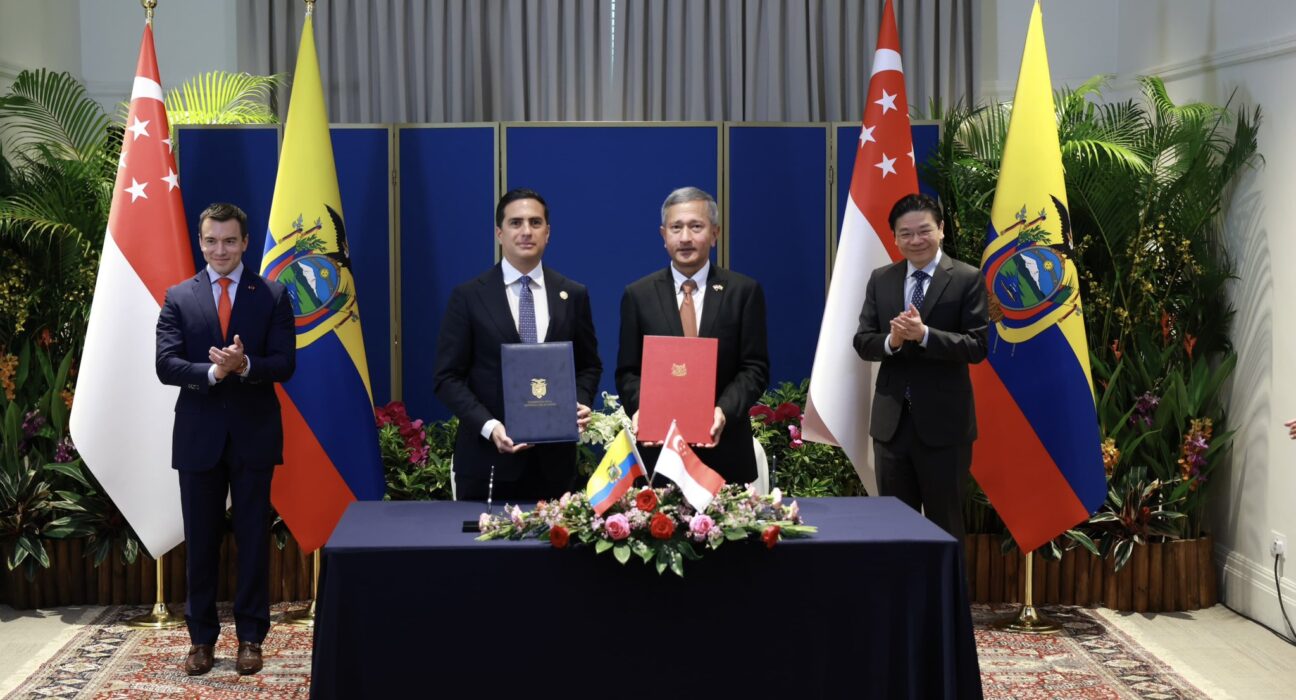 Ecuador y Singapur acuerdan impulsar tecnología, comercio e inversión