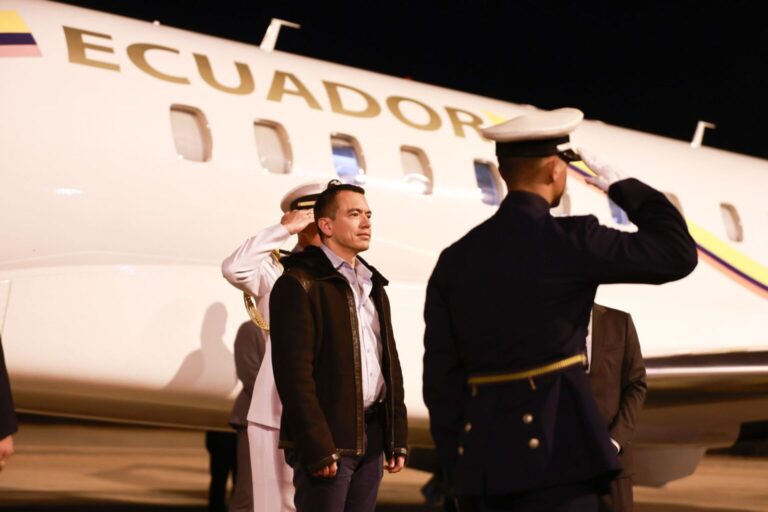 Noboa viajará a China, Singapur y Vietnam