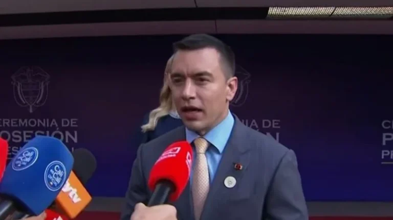 Noboa anticipa mejora de relaciones con Colombia