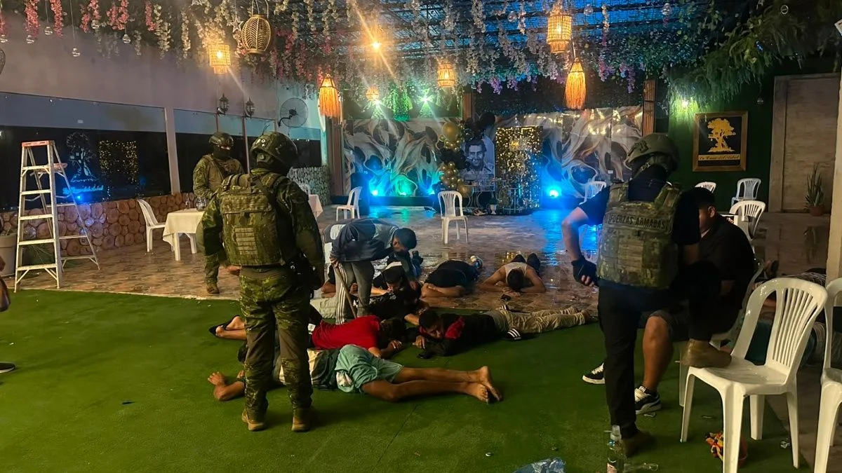 Capturan a presunto cabecilla de Los Tiguerones en narcofiesta en Guayas
