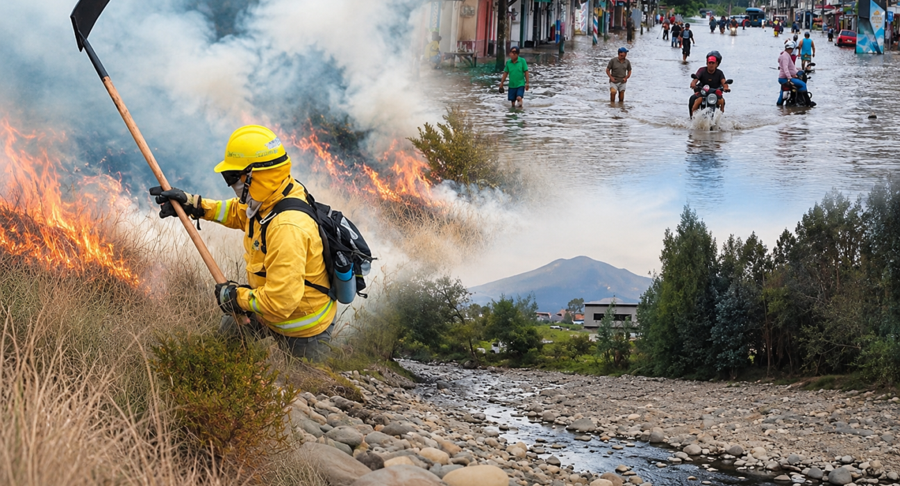 El Niño también amenaza con sequías, heladas e incendios forestales