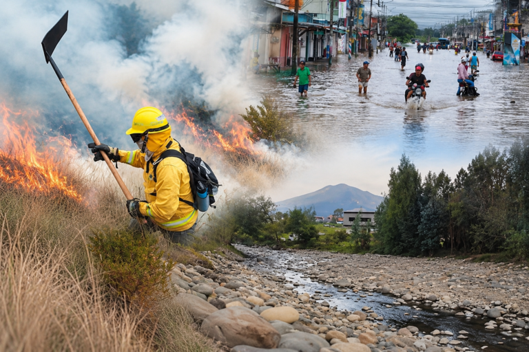 El Niño también amenaza con sequías, heladas e incendios forestales