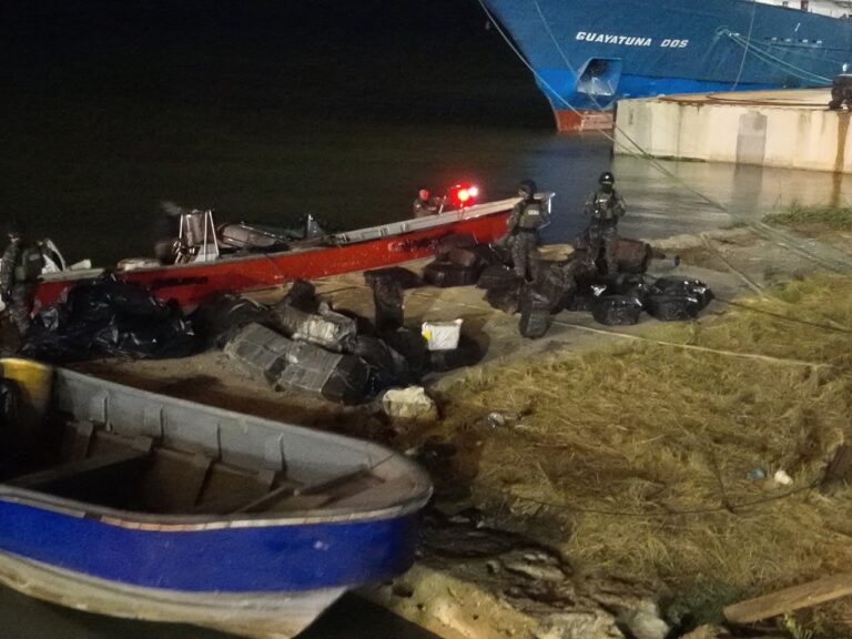 Operación Manglar deja cuatro toneladas de droga incautadas en Posorja