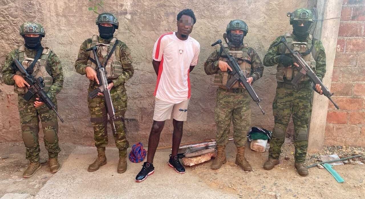 Capturan a alias ‘Negro Félix’, presunto cabecilla de Los Choneros en El Oro