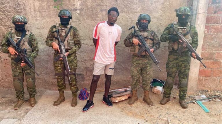 Capturan a alias ‘Negro Félix’, presunto cabecilla de Los Choneros en El Oro