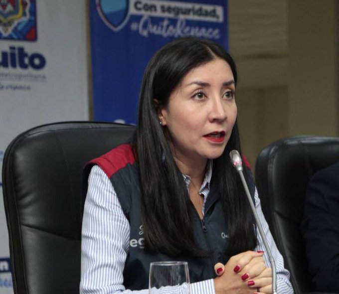 Carolina Andrade renuncia a la Secretaría de Seguridad de Quito