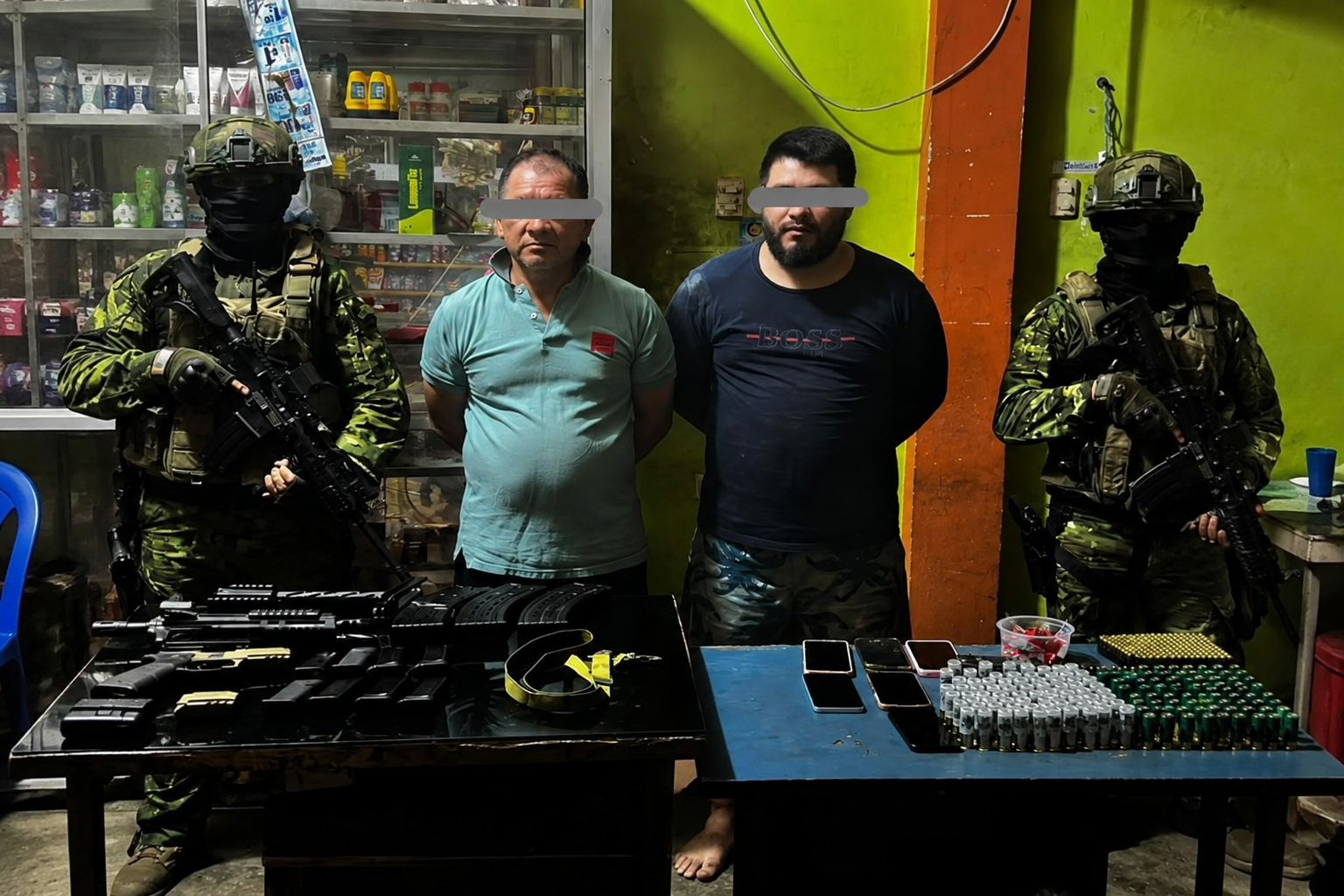 Cae alias ‘Roy’, presunto encargado de almacenar armas de Los Lobos en El Empalme