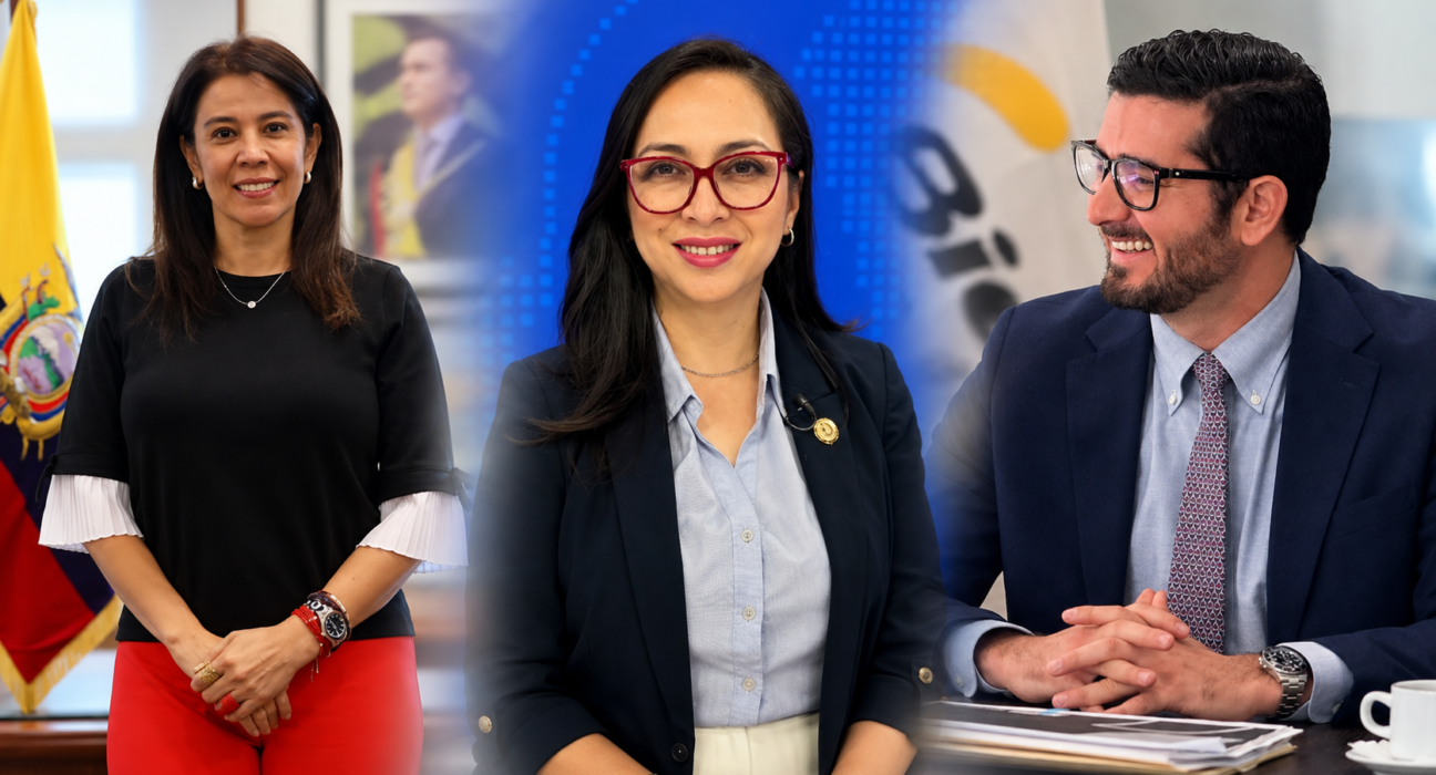 Noboa oficializa cambios en Ministerios de Desarrollo Económico y Trabajo, y presidencia del IESS