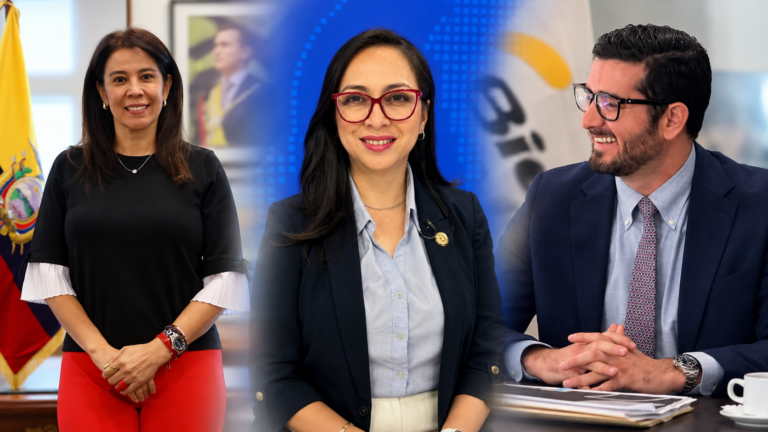 Noboa oficializa cambios en Ministerios de Desarrollo Económico y Trabajo, y presidencia del IESS