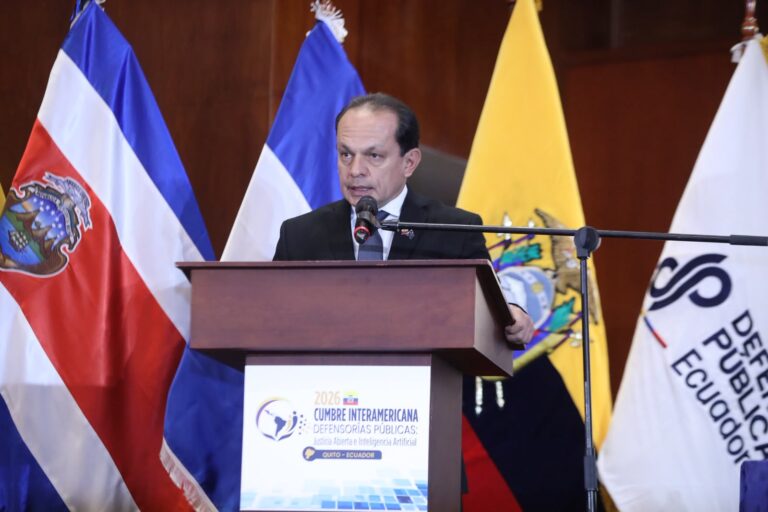 Ecuador dirigirá por primera vez la asociación regional de Defensorías Públicas