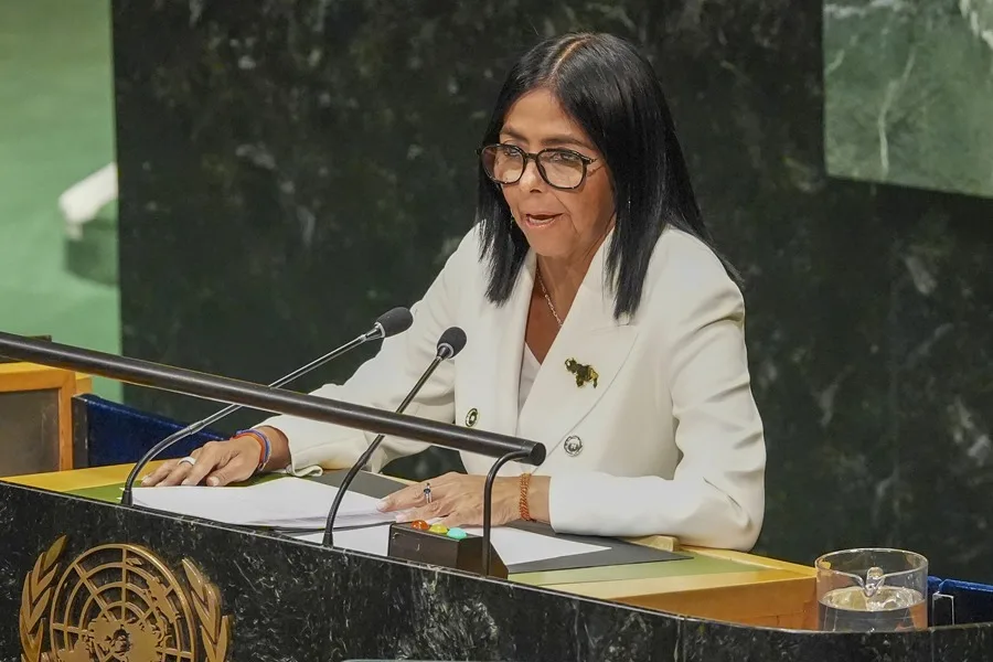Delcy Rodríguez asegura en ONU que habrá elecciones en Venezuela, pero no fija fecha