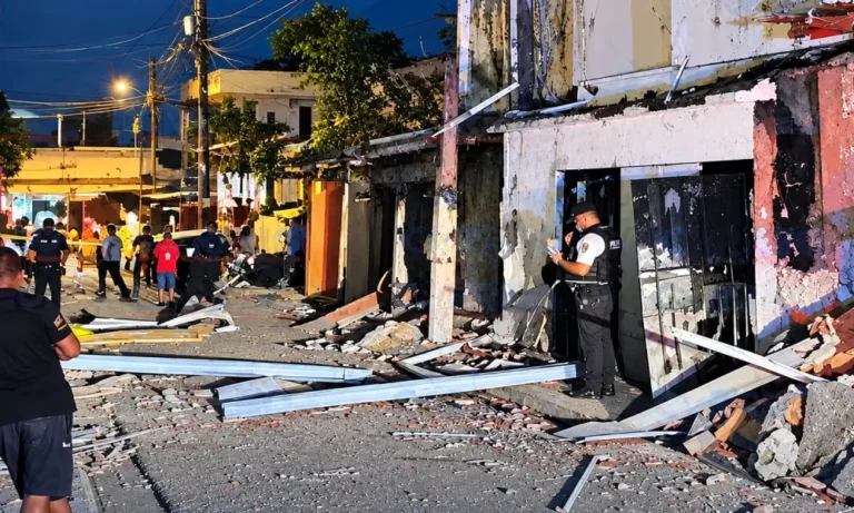 Nuevo ataque con explosivo en Machala afecta tres viviendas
