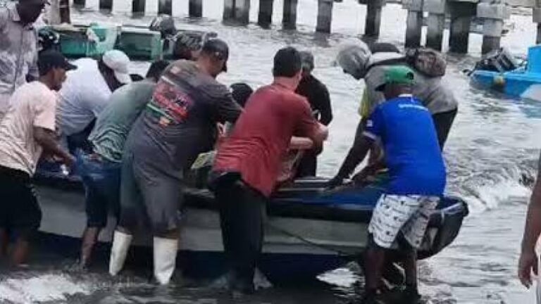 Asesinan a cinco pescadores frente a Puerto Bolívar