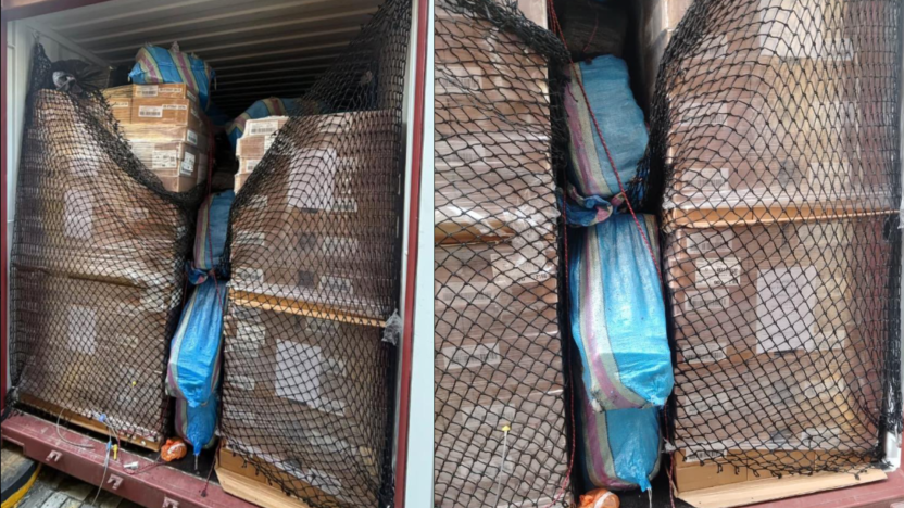 Policía incauta 784 bloques de cocaína ocultos en cargamento de atún en Guayaquil