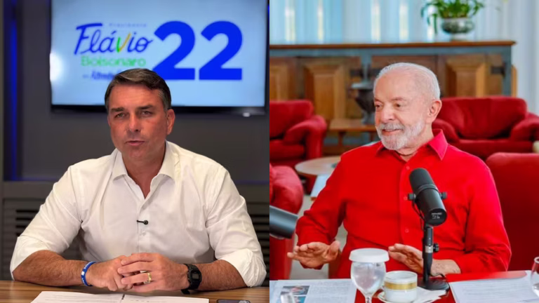 Flávio Bolsonaro y Lula disputarán la Presidencia de Brasil en segunda vuelta