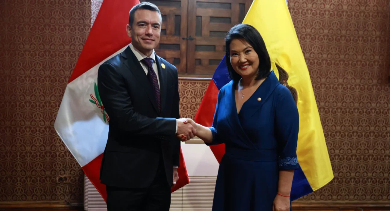 Noboa se reunirá con Keiko Fujimori en Perú durante Gabinete Binacional