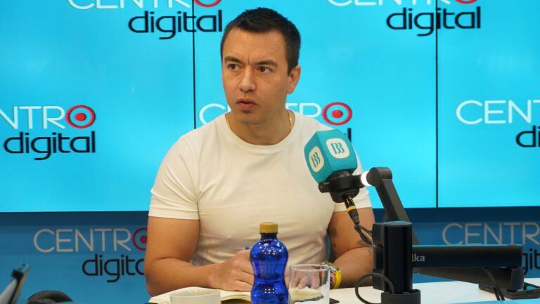 Noboa asegura que no habrá apagones durante semanas más críticas del estiaje