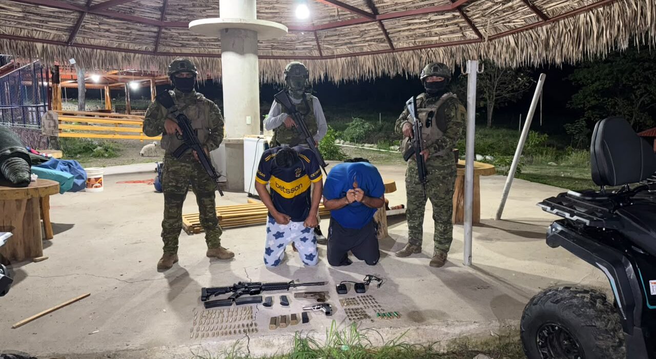Militares allanan en Daule hacienda vinculada al Cártel Jalisco Nueva Generación