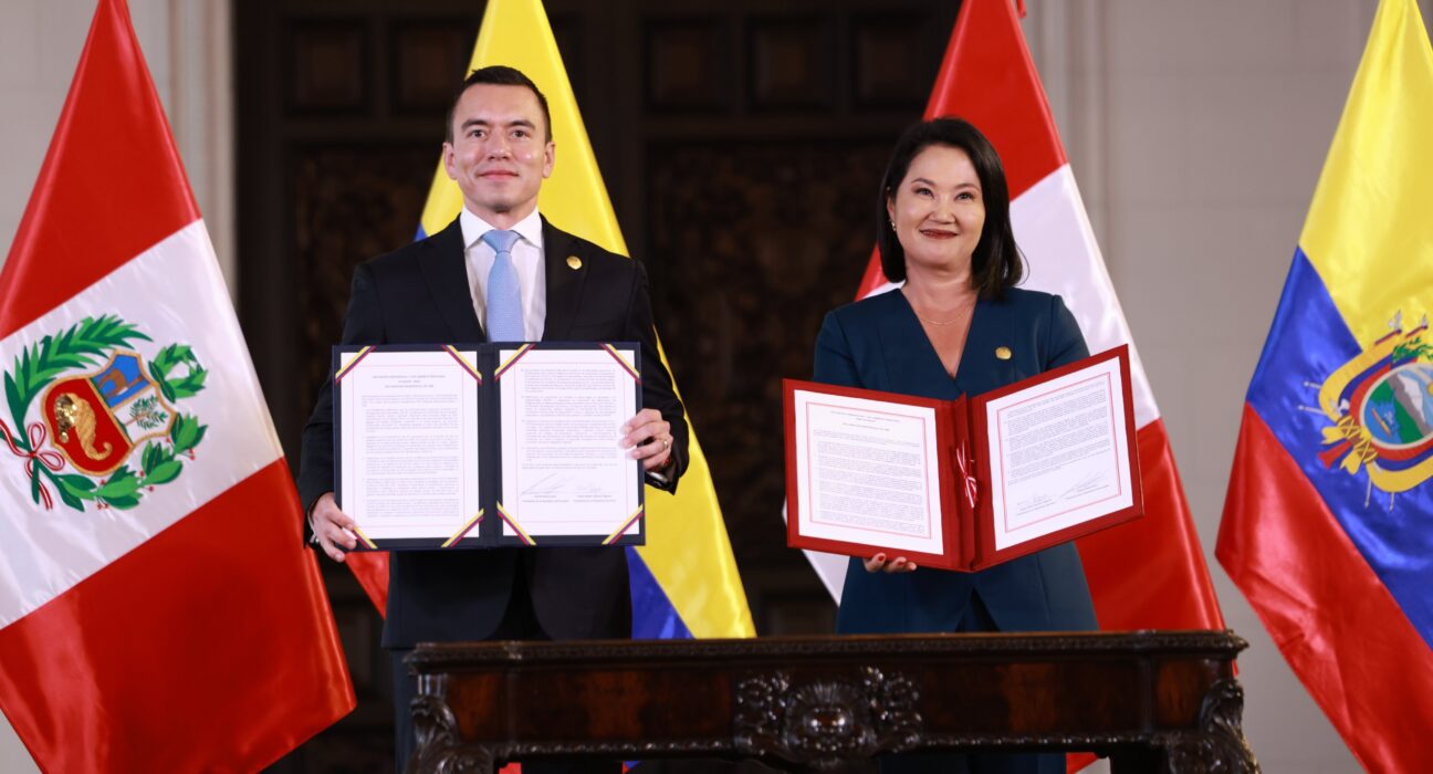 Ecuador y Perú alcanzan acuerdos sobre energía, seguridad y desarrollo fronterizo