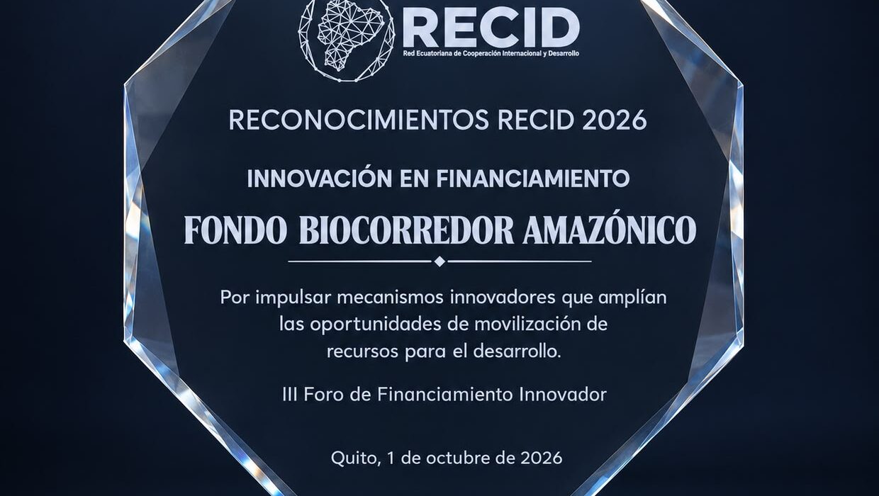 Fondo Biocorredor Amazónico recibe reconocimiento RECID 2026 por innovación financiera