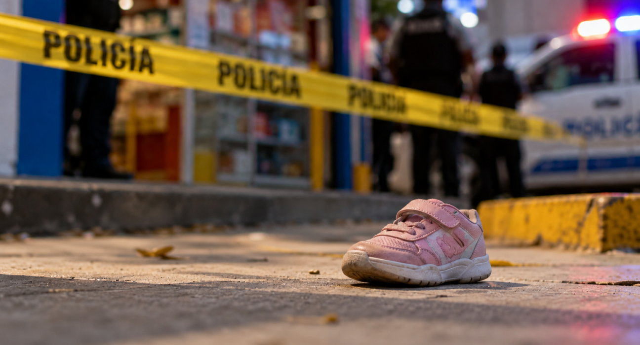 Niña muere tras recibir disparo durante un secuestro en Manta