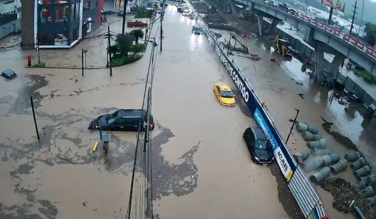Inamhi pronostica lluvias intensas hasta el 1 de noviembre: hay más de 33.000 afectados